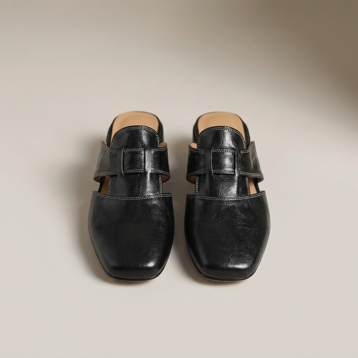 Natalie | Damen Schuhe mit Riemendetail Pantoletten