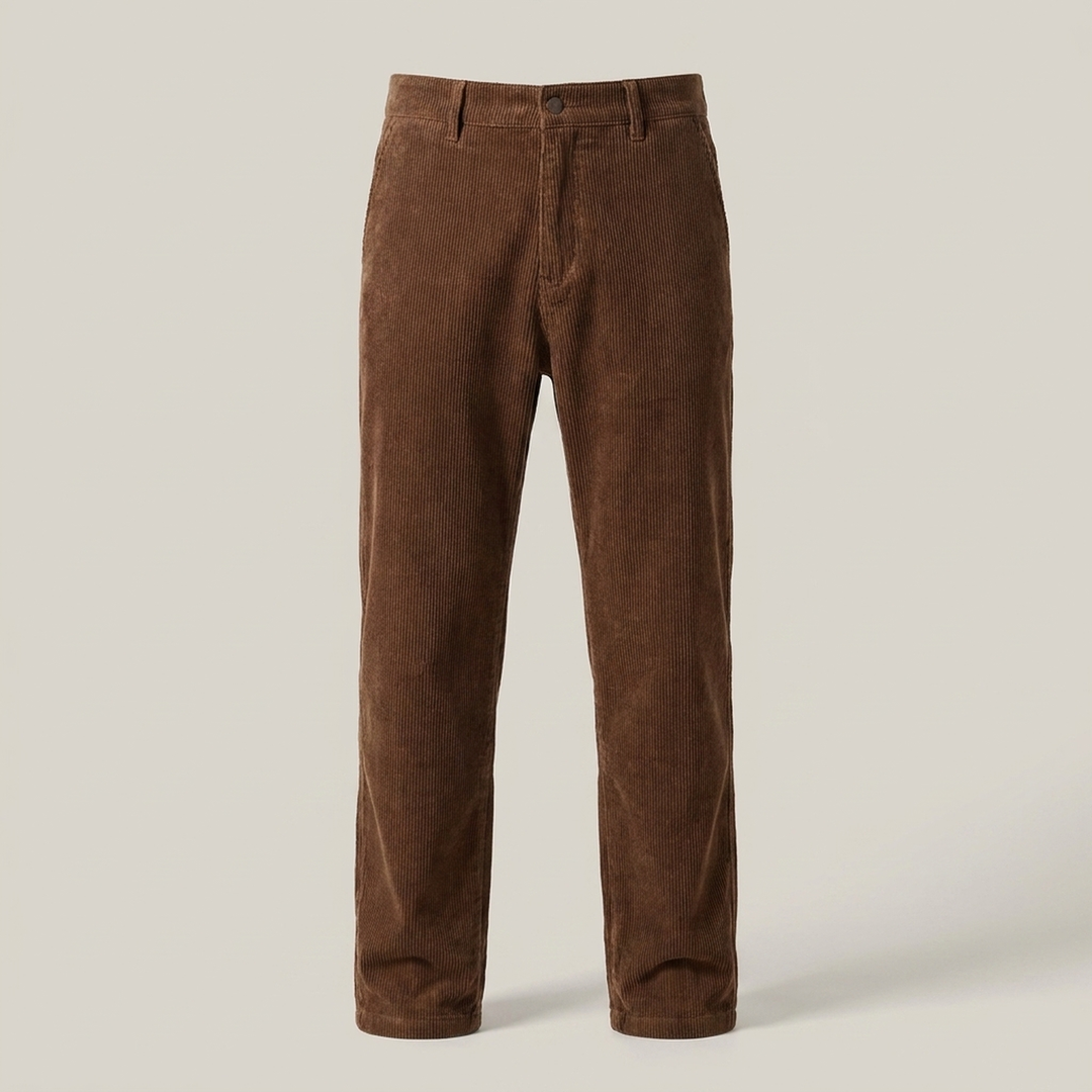 Silas | Herren Gerade Geschnittene Cordhose