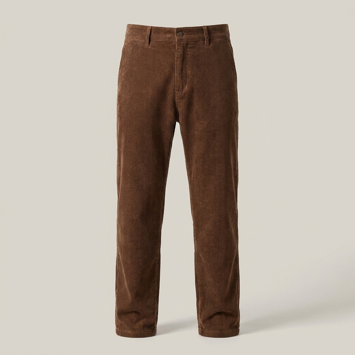 Silas | Herren Gerade Geschnittene Cordhose