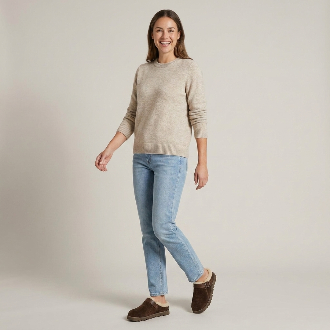 Adelheid | Damen Gemütliche Winter-Clogs