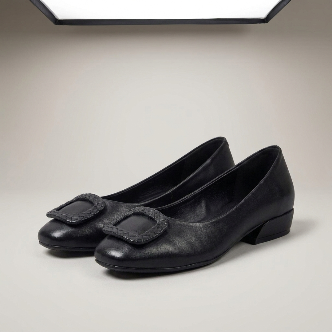 Lilian | Damen Klassische Pumps mit Zierschnalle
