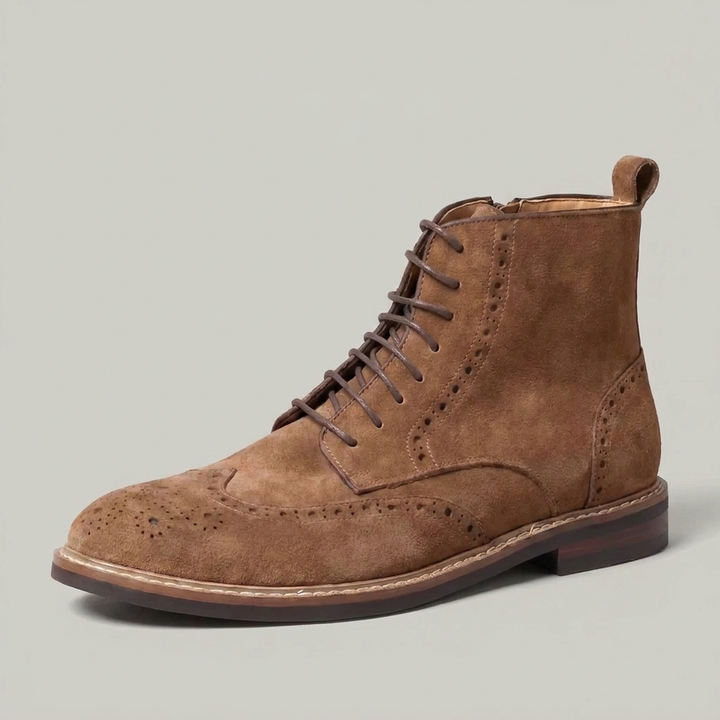 Viktor | Klassische Herren Brogue Schnürstiefeletten