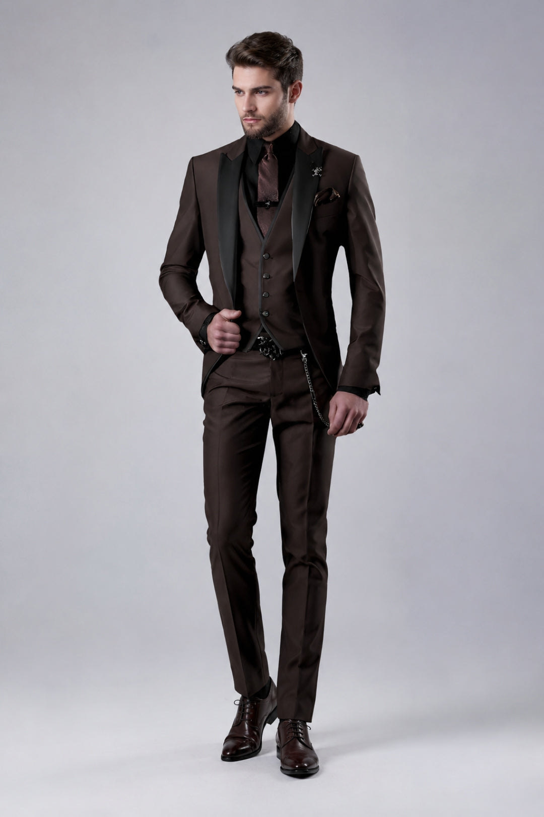 Herren Set | Elegantes Anzug Set | Kleider Lässig Stil