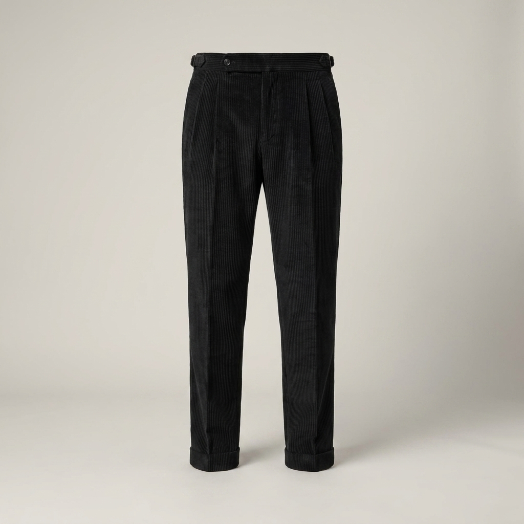 Nicolai | Herren Klassische Bundfaltenhose