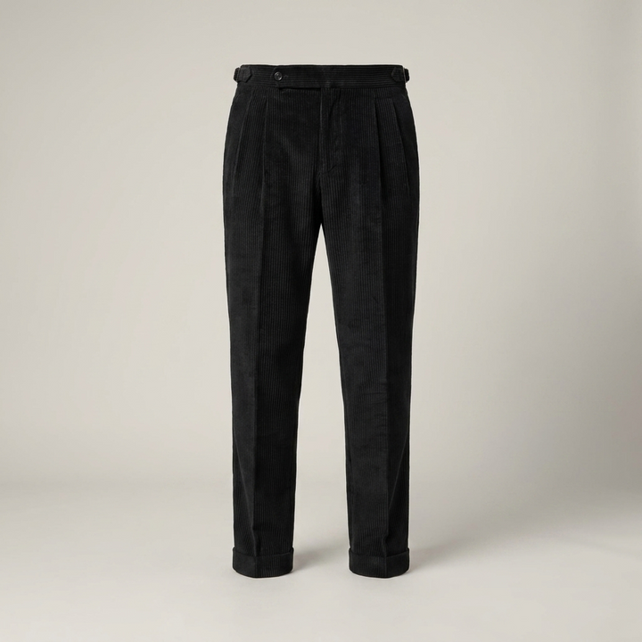 Nicolai | Herren Klassische Bundfaltenhose