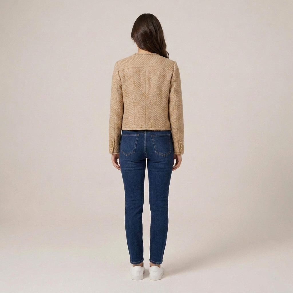 Svanhilde | Damen mit vier Pattentaschen und Knopfleiste Kurzjacke