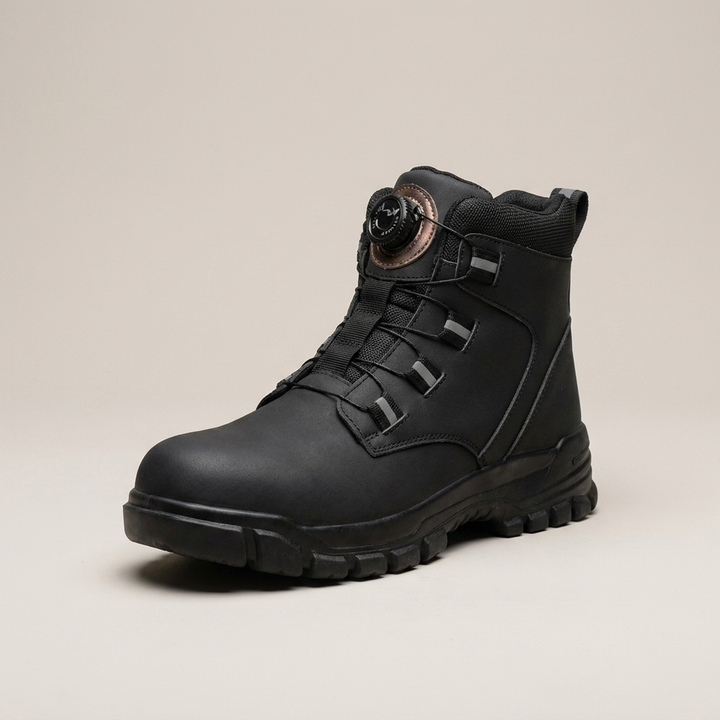 Valentin | Robuste Herren Arbeitsstiefel mit Drehverschluss