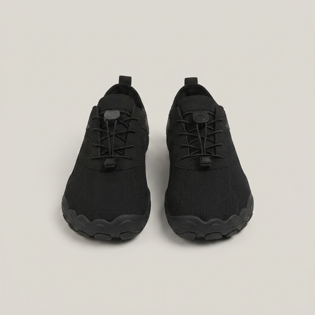 Theo | Sportliche Herren Barfußschuhe mit Schnellschnürung