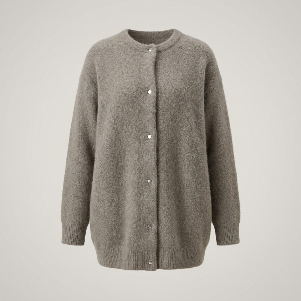Daphne | Damen Strickjacke mit Knopfleiste