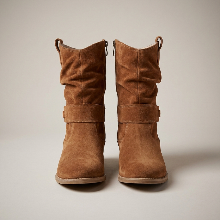 Viviane | Lässige Damen Stiefeletten mit Riemen