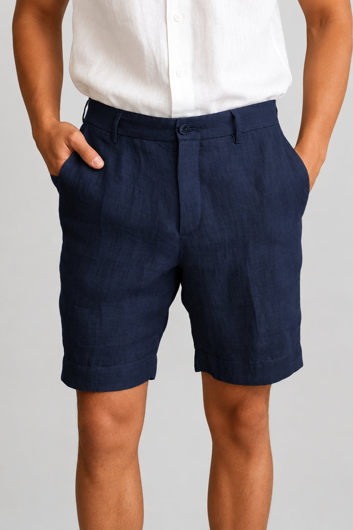 Herren Shorts | Straight | Mit Knopf | Sommer