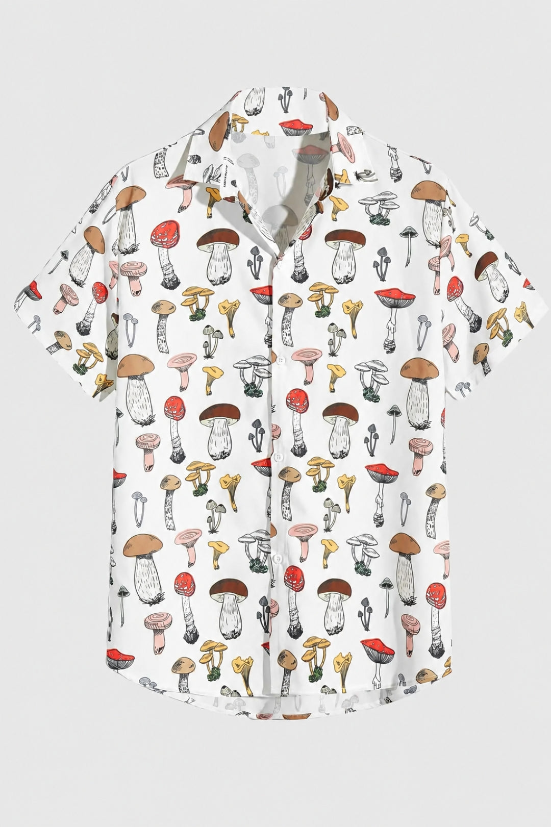Herren Shirt | Kurzarm | Blumenmuster | Sommer