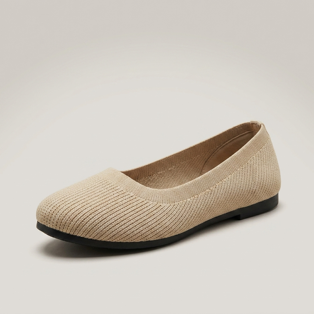 Maja | Damen Klassische Ballerinas mit Rundspitze