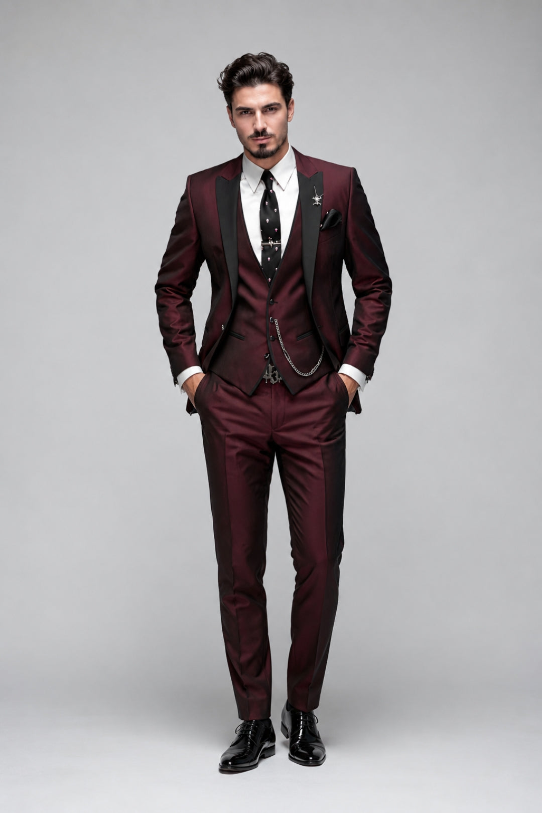 Herren Set | Elegantes Anzug Set | Kleider Lässig Stil