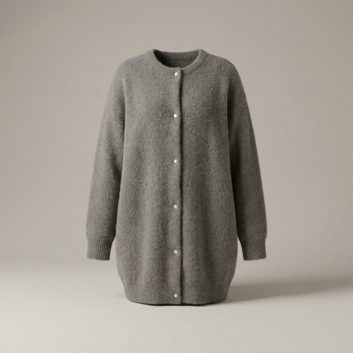 Daphne | Damen Strickjacke mit Knopfleiste