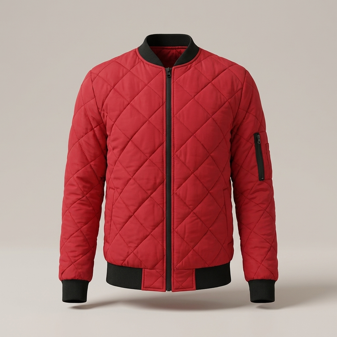 Sven | Klassische Herren Rautensteppung Blousonjacke