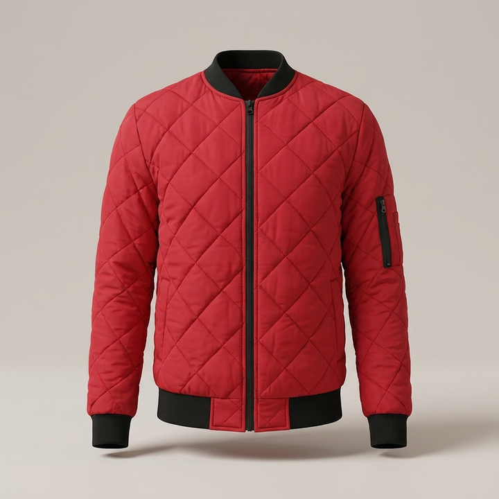 Sven | Klassische Herren Rautensteppung Blousonjacke