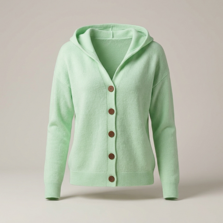 Birte | Damen Locker Geschnittene Longline Strickjacke