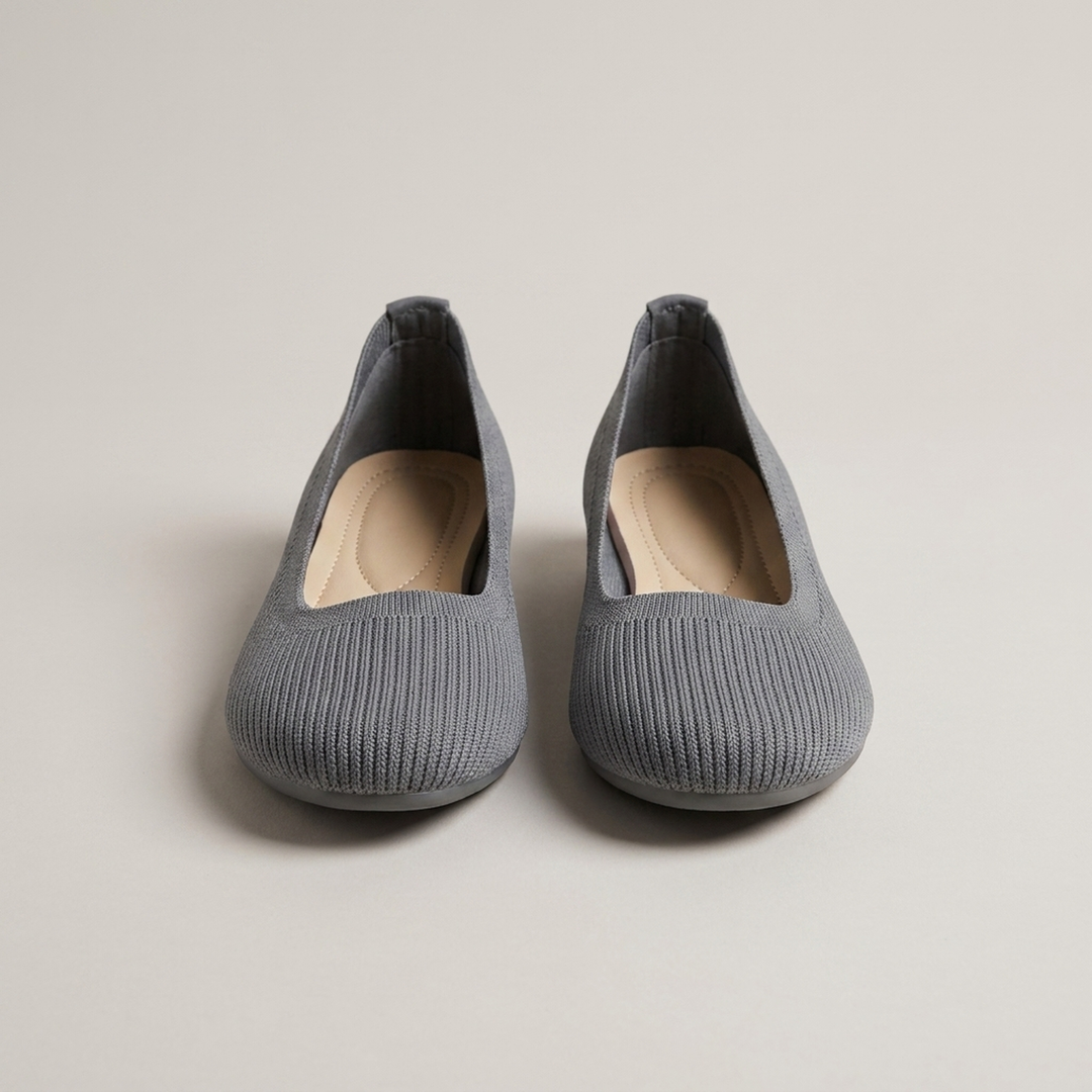Maja | Damen Klassische Ballerinas mit Rundspitze