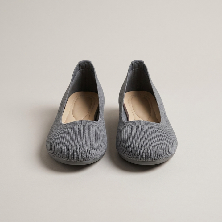 Maja | Damen Klassische Ballerinas mit Rundspitze
