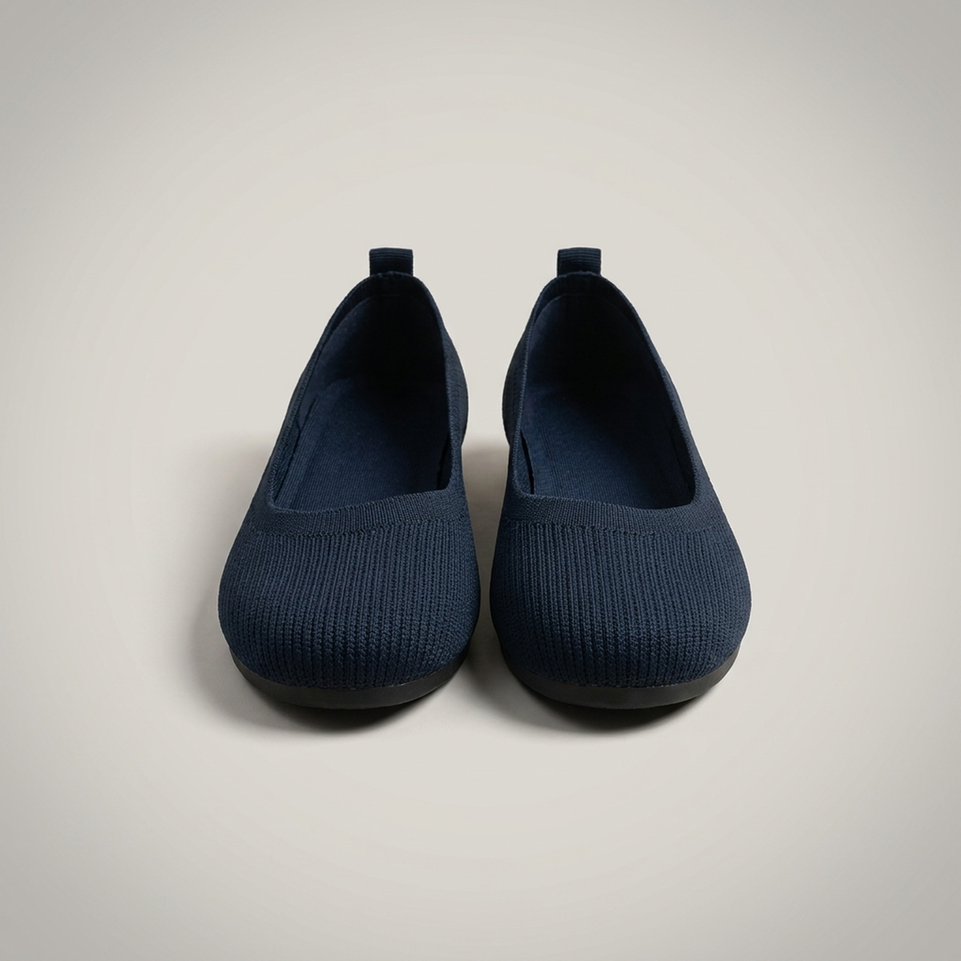 Maja | Damen Klassische Ballerinas mit Rundspitze