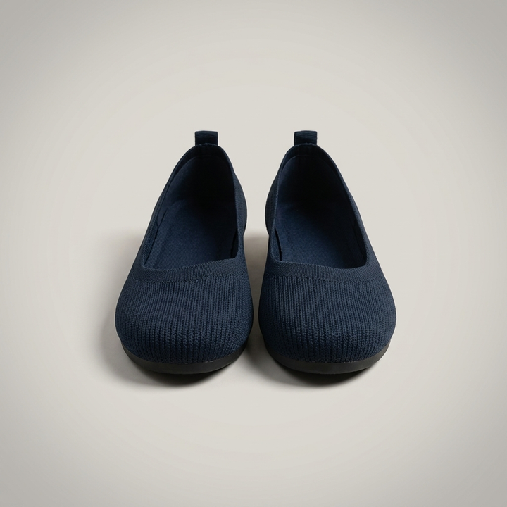 Maja | Damen Klassische Ballerinas mit Rundspitze