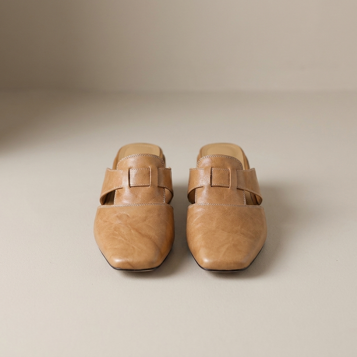 Natalie | Damen Schuhe mit Riemendetail Pantoletten