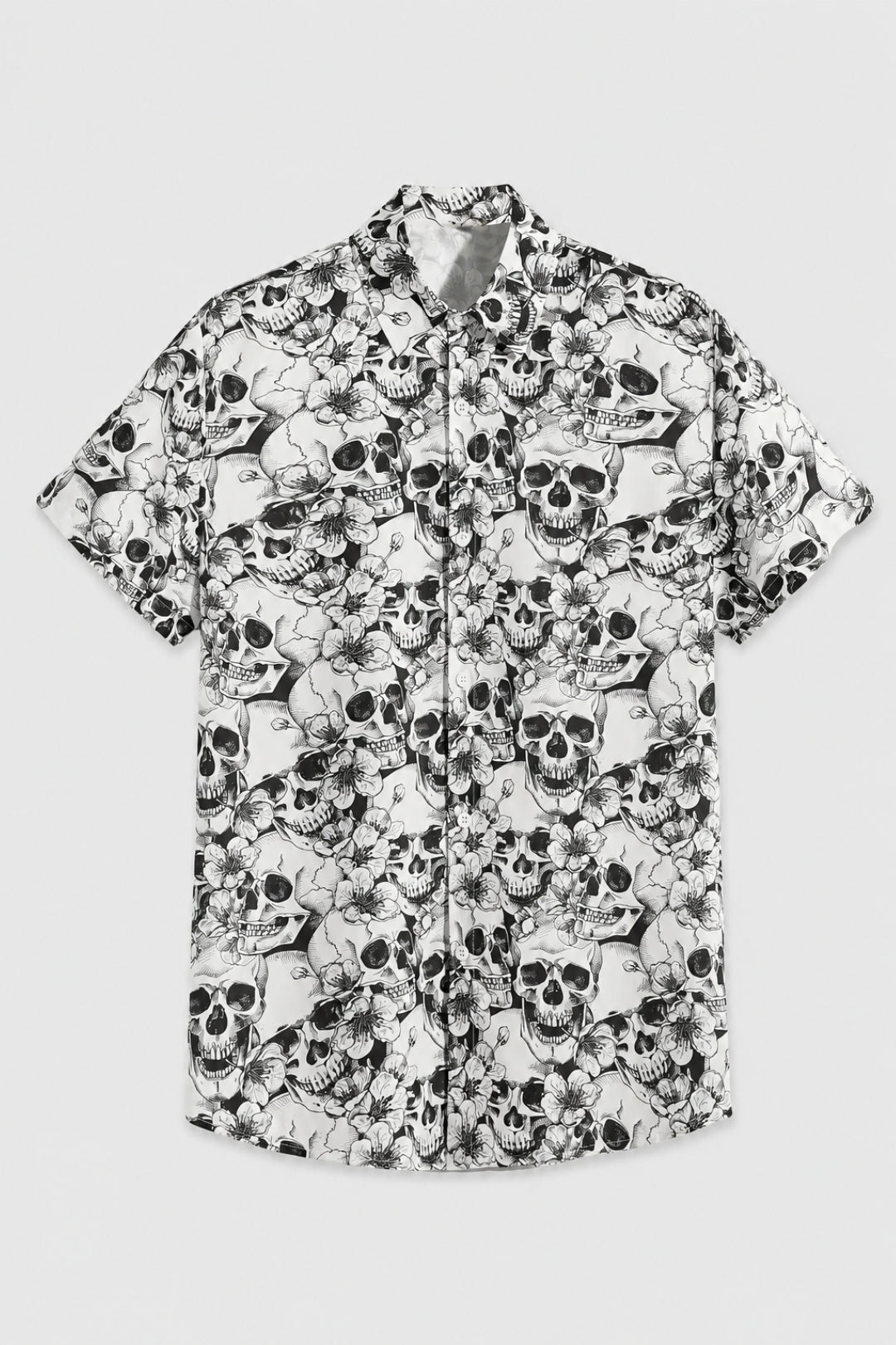 Herren Shirt | Kurzarm | Blumenmuster | Sommer