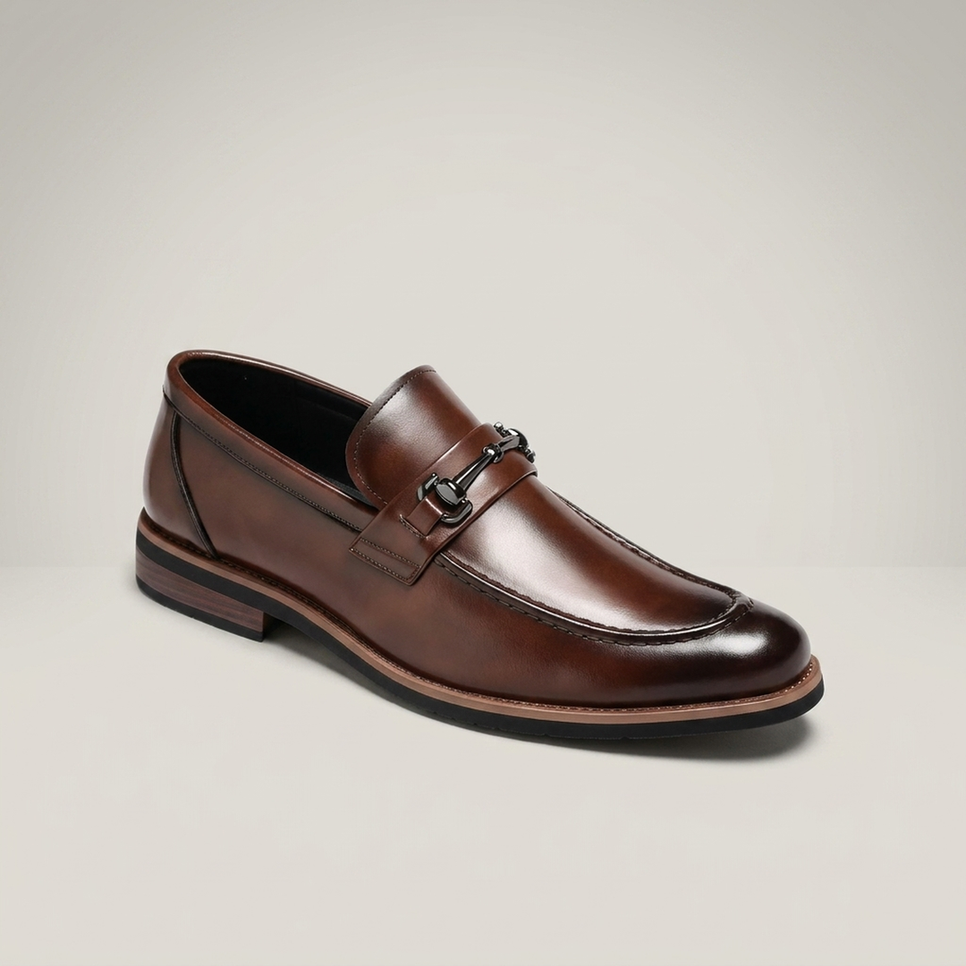 Andreas | Herren Business-Loafer mit Metallspange
