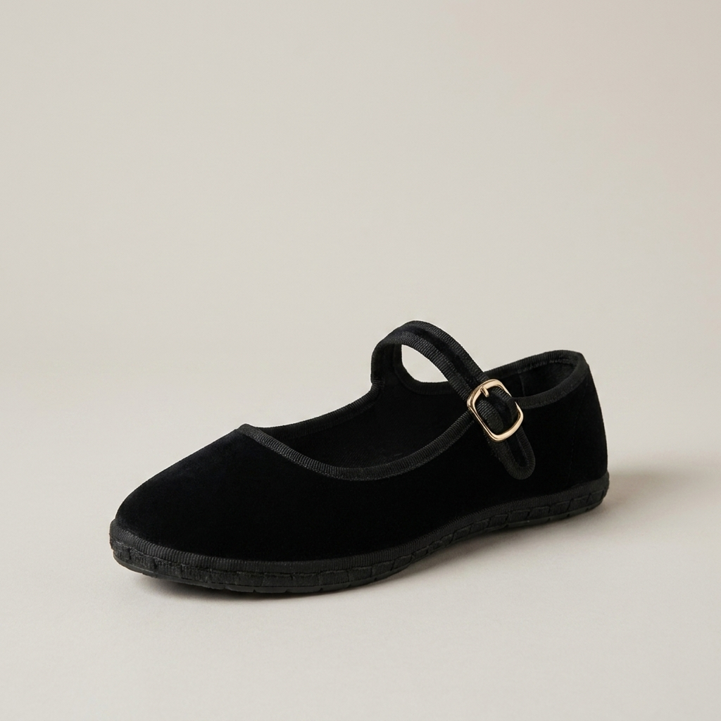Felicia | Damen Mary-Jane mit Schnalle Ballerinas