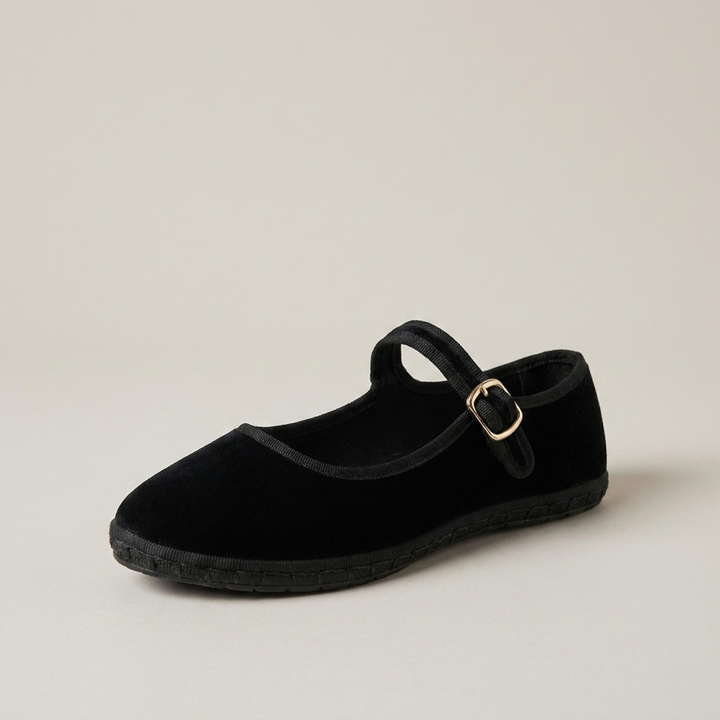 Felicia | Damen Mary-Jane mit Schnalle Ballerinas