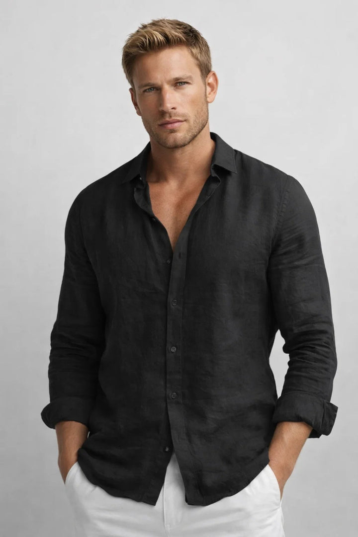 Herrenhemd |  Elegantes Design | Sommerlicher