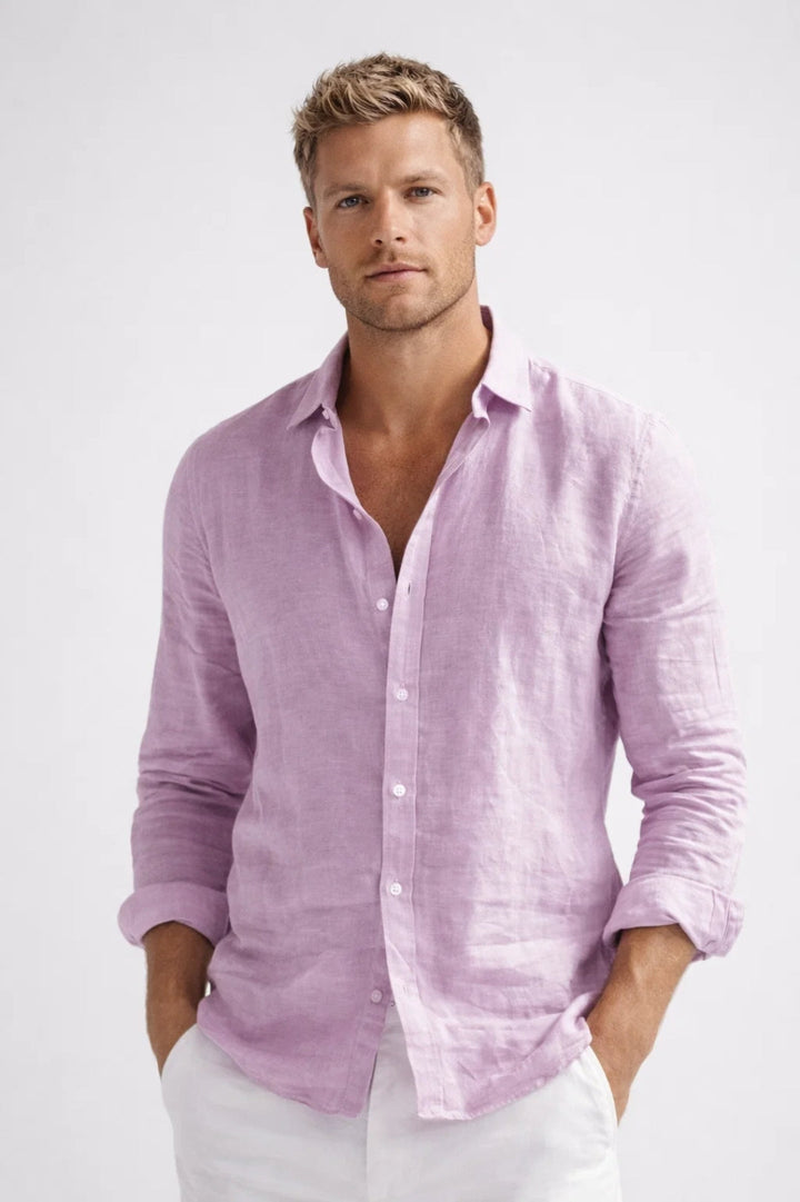 Herrenhemd |  Elegantes Design | Sommerlicher