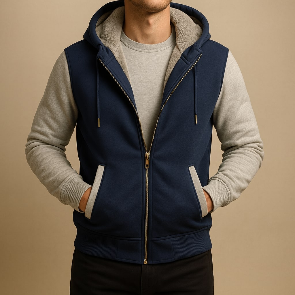 Otto | Herren Kapuzenjacke mit Fleecefutter
