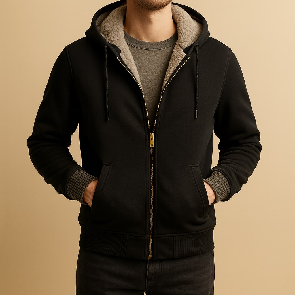 Otto | Herren Kapuzenjacke mit Fleecefutter