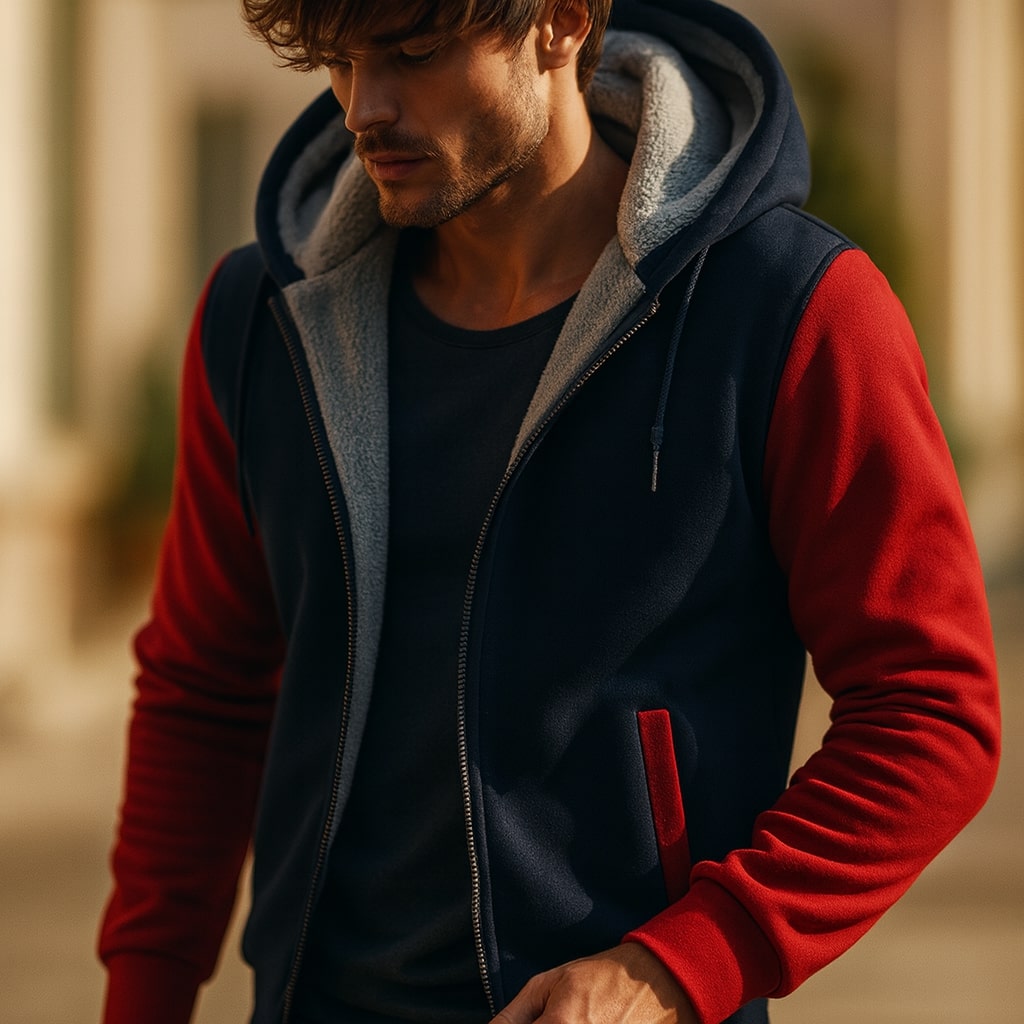 Otto | Herren Kapuzenjacke mit Fleecefutter