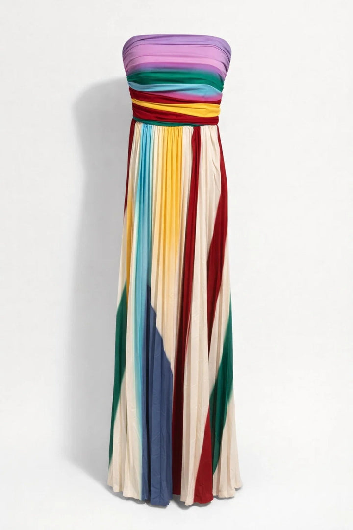 Damen-Maxikleid | Bohemian-Stil |