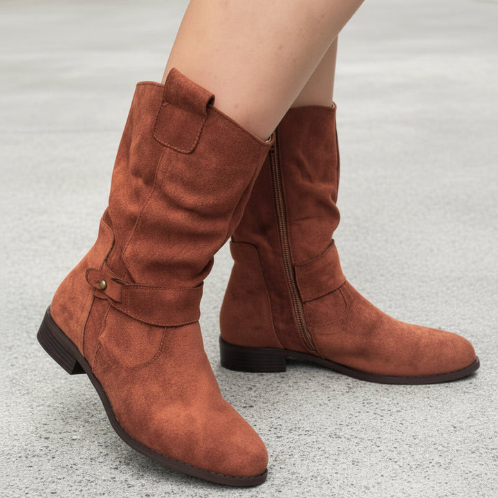 Viviane | Lässige Damen Stiefeletten mit Riemen