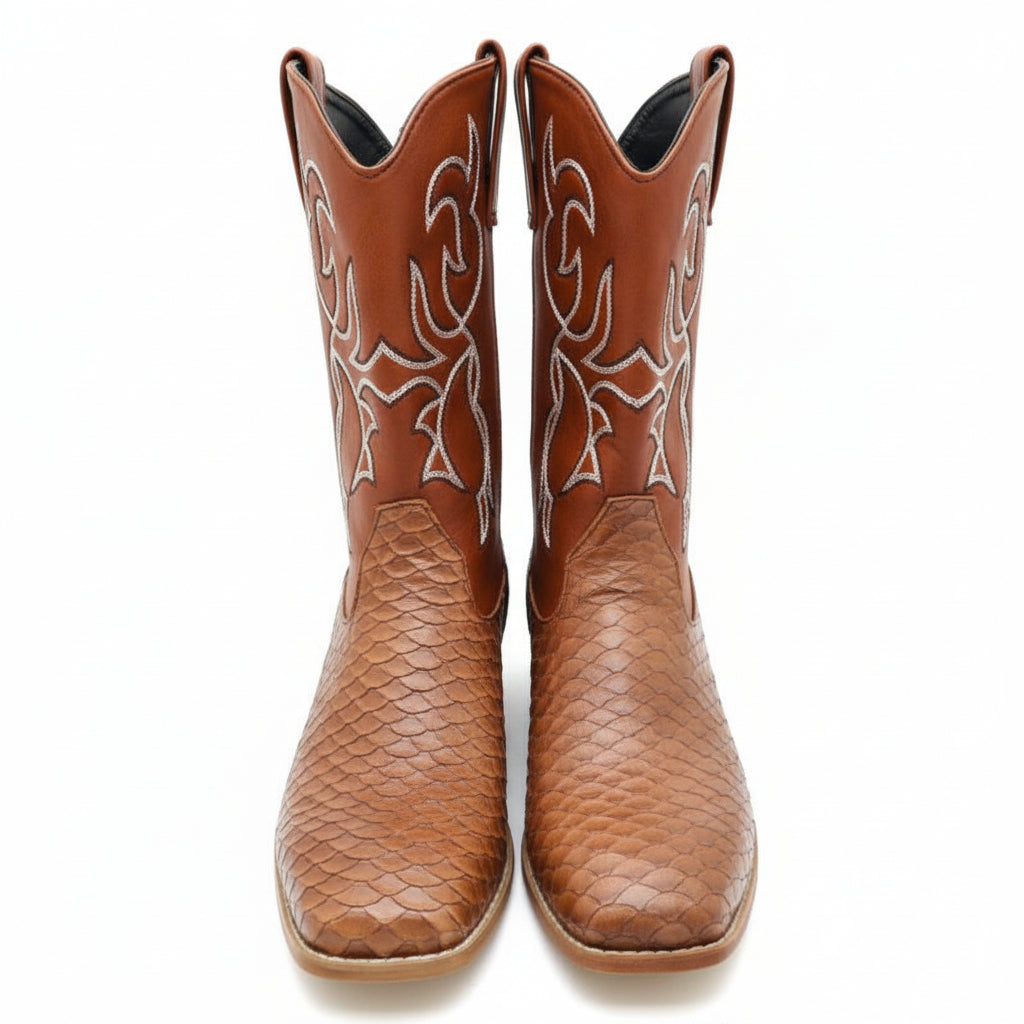 Jürgen | Herren Western Muster Exotik Stiefel