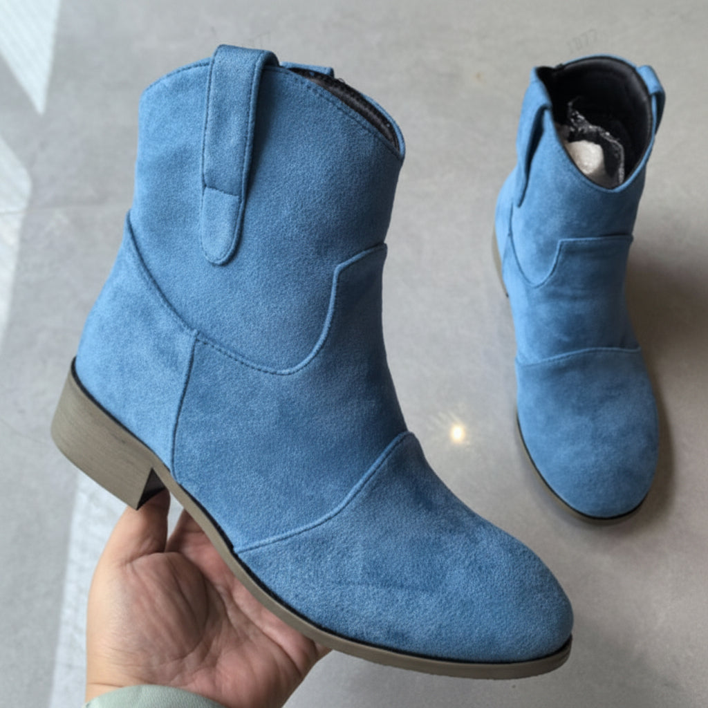 Eva | Damen Stiefeletten im Westernstil mit Absatz