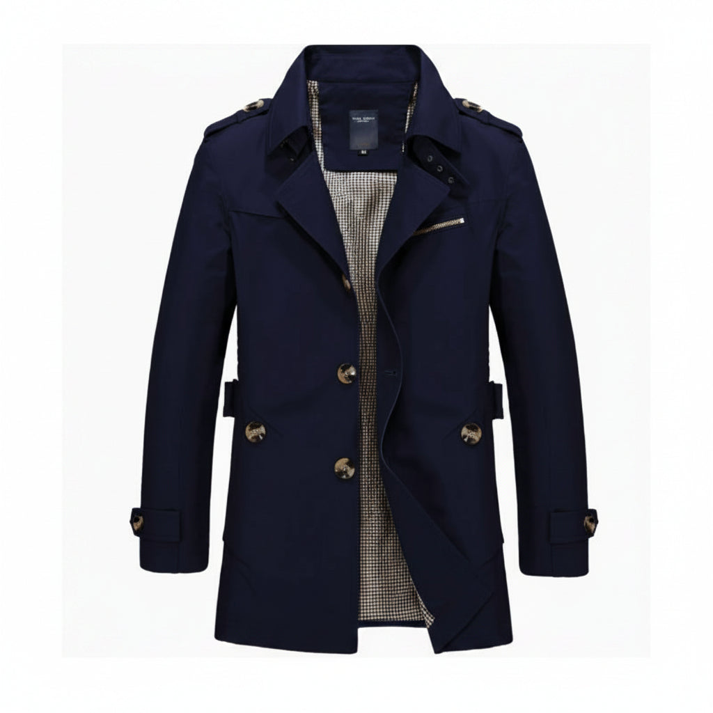 Janosch | Herren Klassischer Übergang Trenchcoat