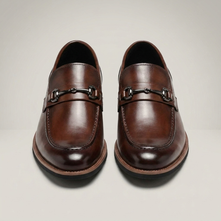 Andreas | Herren Business-Loafer mit Metallspange