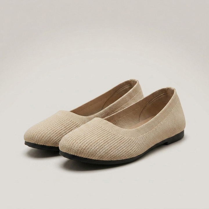 Maja | Damen Klassische Ballerinas mit Rundspitze