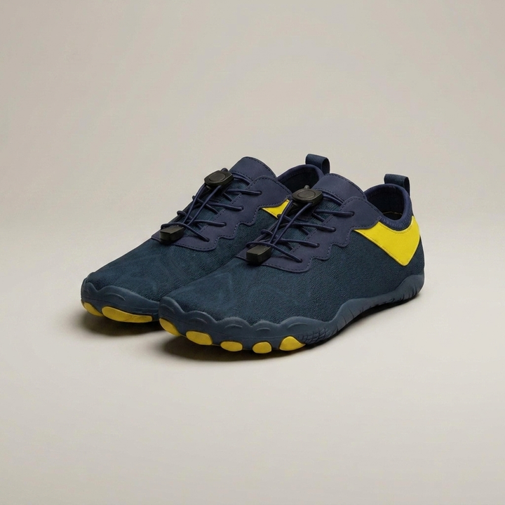 Theo | Sportliche Herren Barfußschuhe mit Schnellschnürung