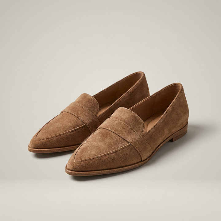 Marie | Damen Klassische Slipper mit Riemendetail
