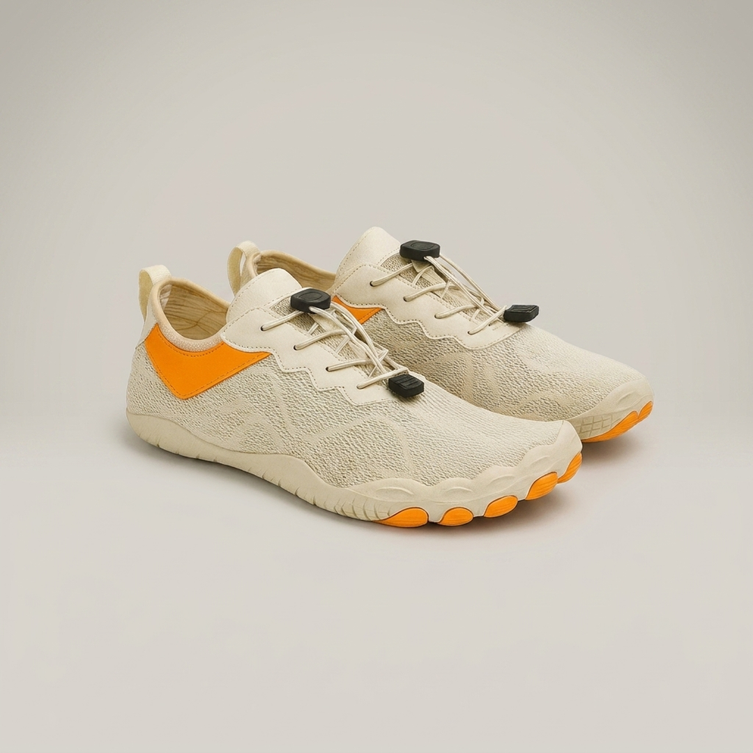 Theo | Sportliche Herren Barfußschuhe mit Schnellschnürung