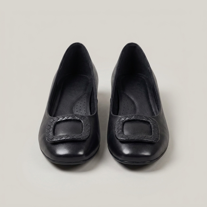 Lilian | Damen Klassische Pumps mit Zierschnalle