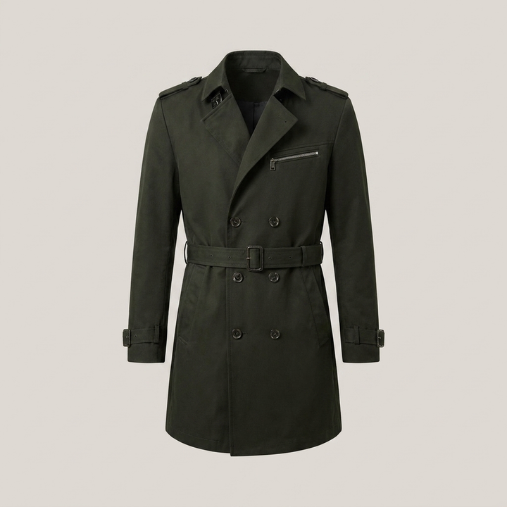 Janosch | Herren Klassischer Übergang Trenchcoat