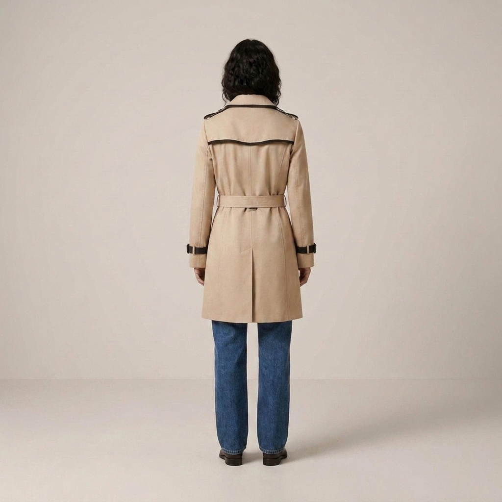 Selina | Klassischer Mantel mit elegantem Taillengürtel Trenchcoat