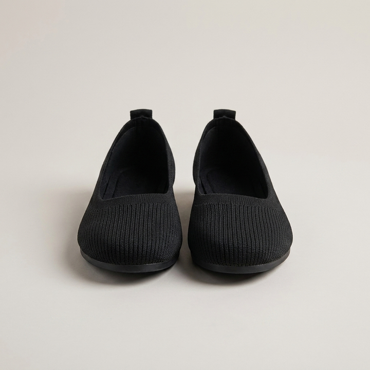 Maja | Damen Klassische Ballerinas mit Rundspitze